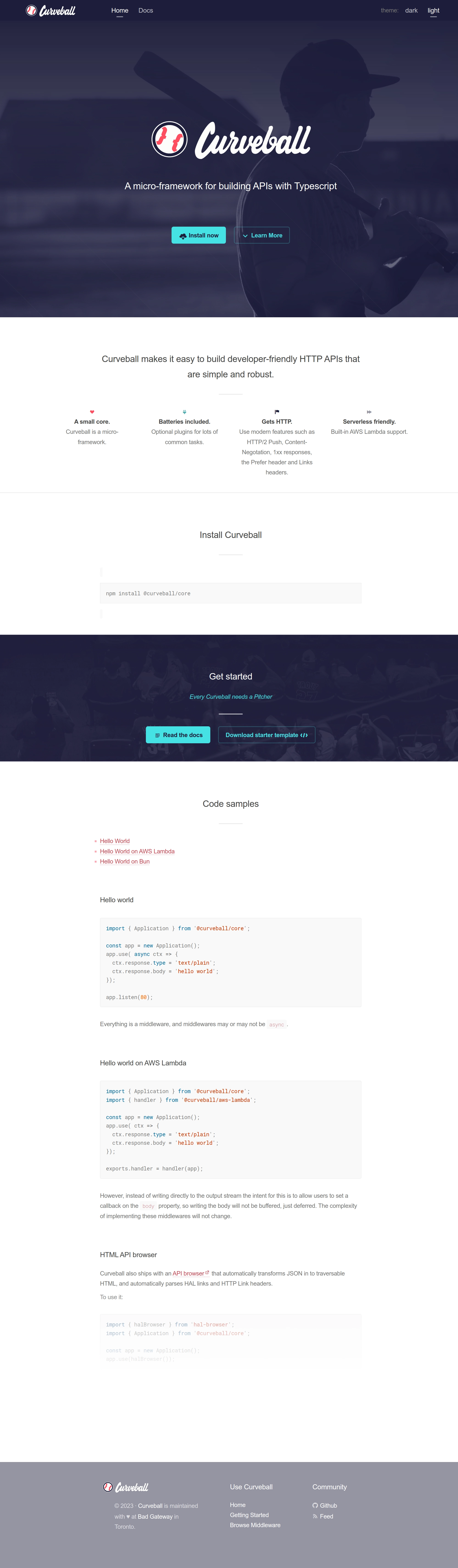 Website & branding